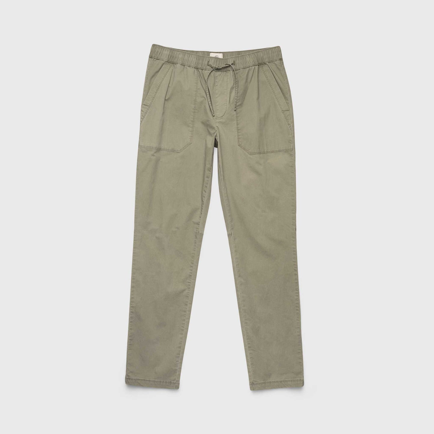 Tyler Washed Poplin Pant - Lichen Green