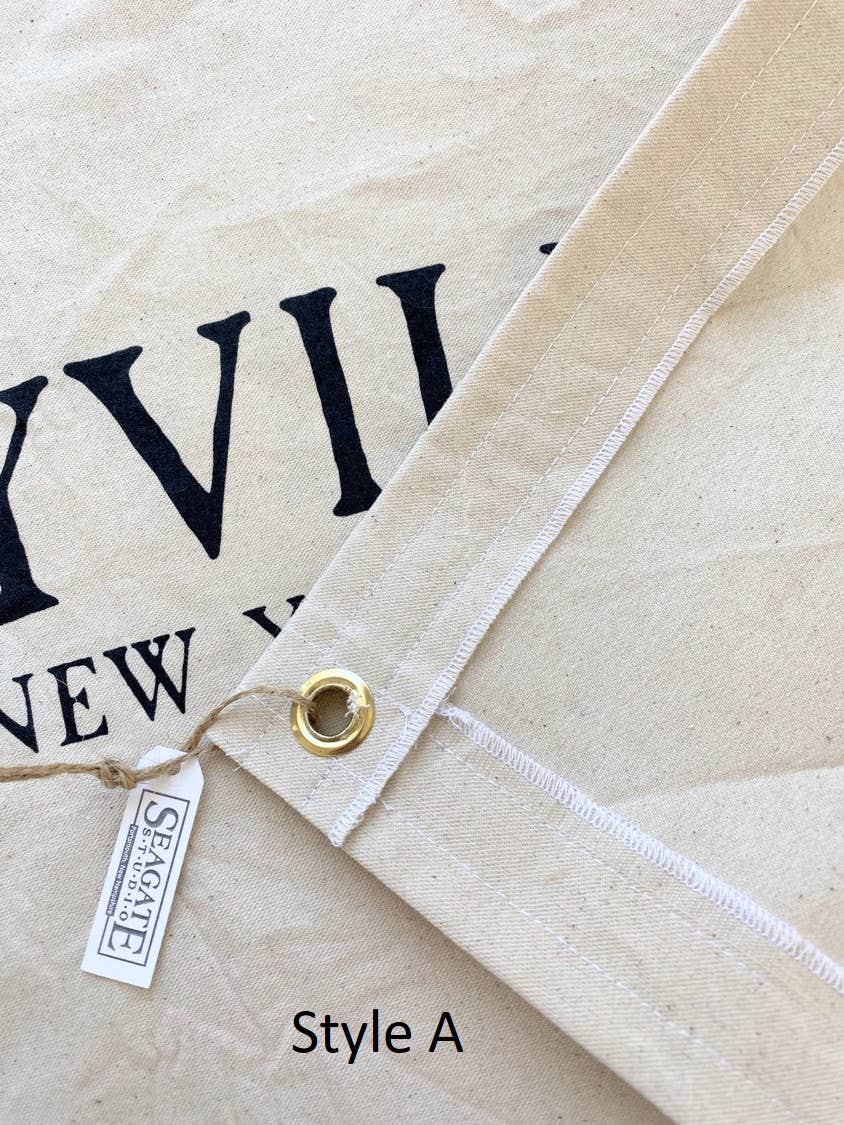 Mystic Canvas Banner Flag with grommets