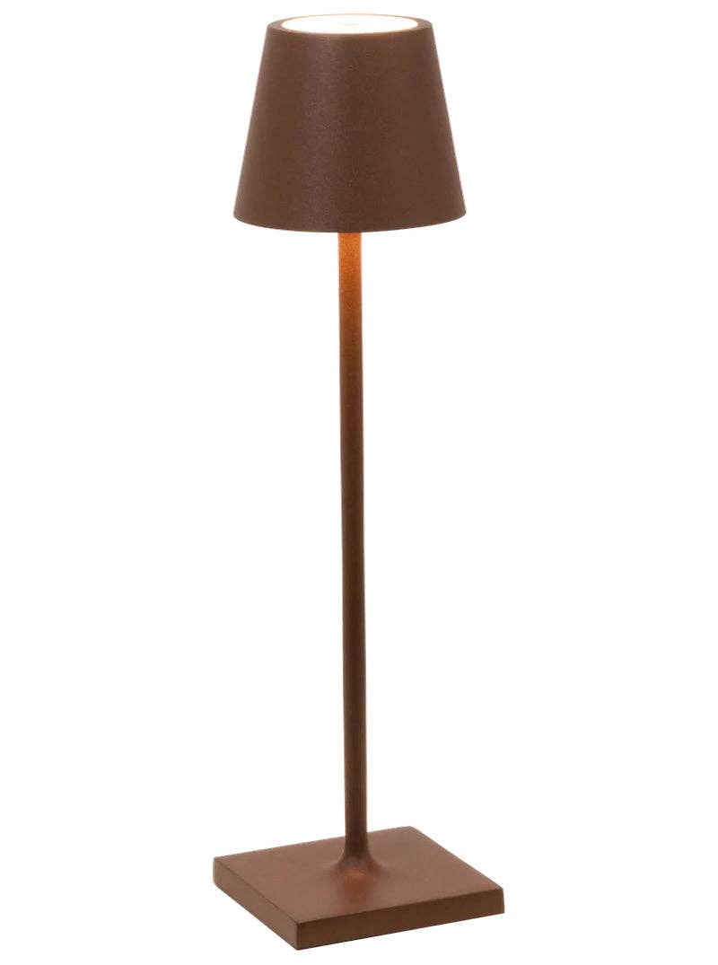 Poldina Pro Micro Cordless Lamp: Glossy Chrome