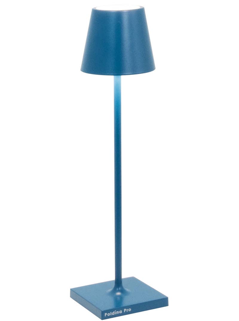 Poldina Pro Micro Cordless Lamp: Capri Blue