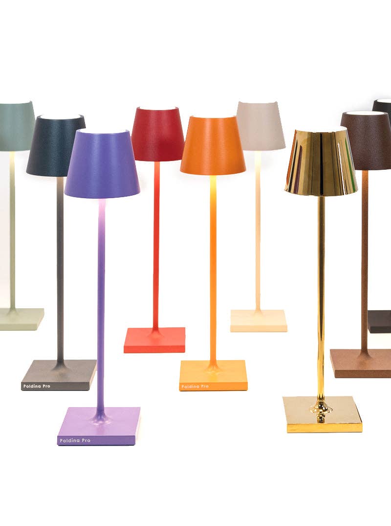 Poldina Pro Micro Cordless Lamp: Capri Blue