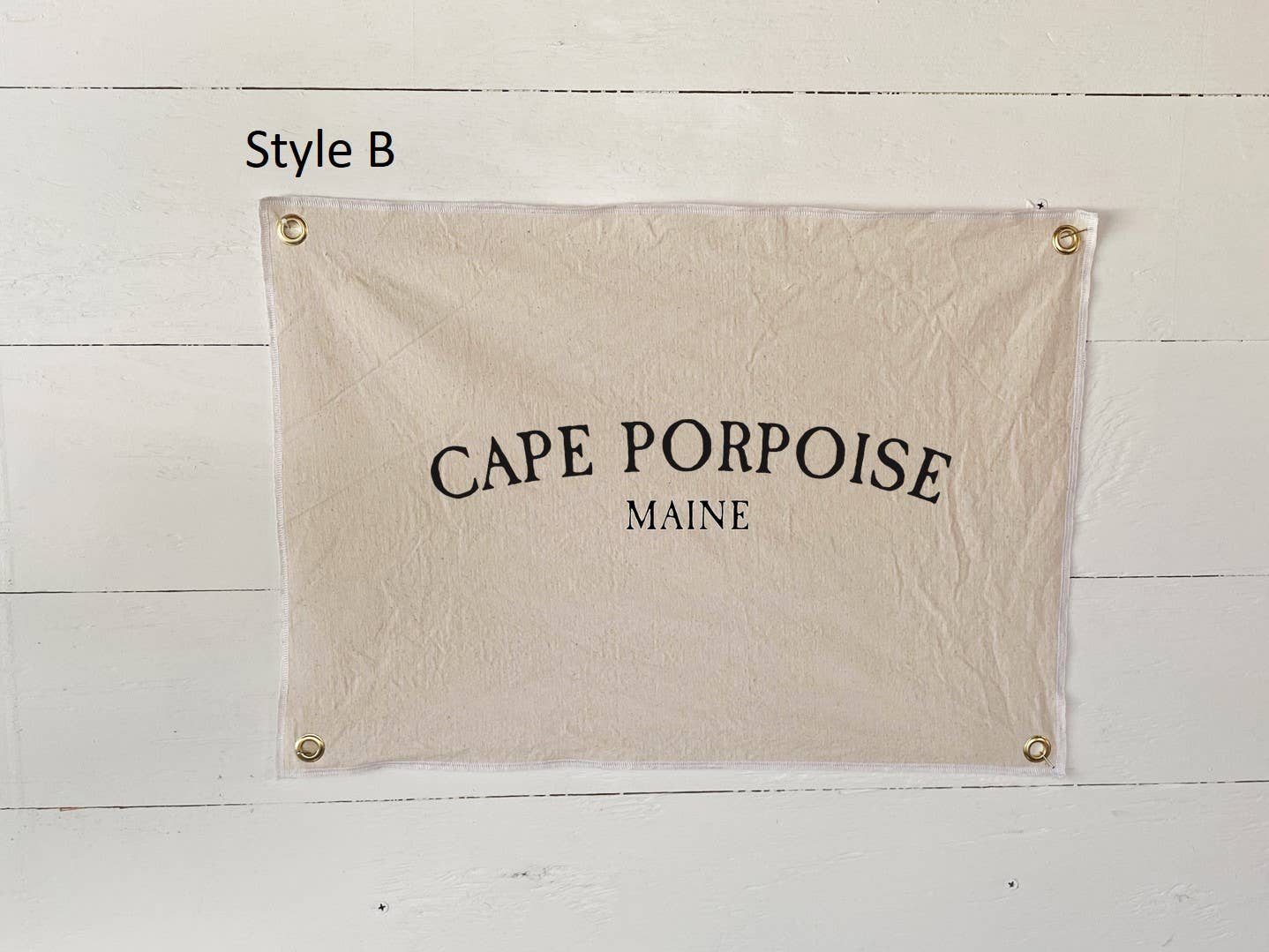 Mystic Canvas Banner Flag with grommets