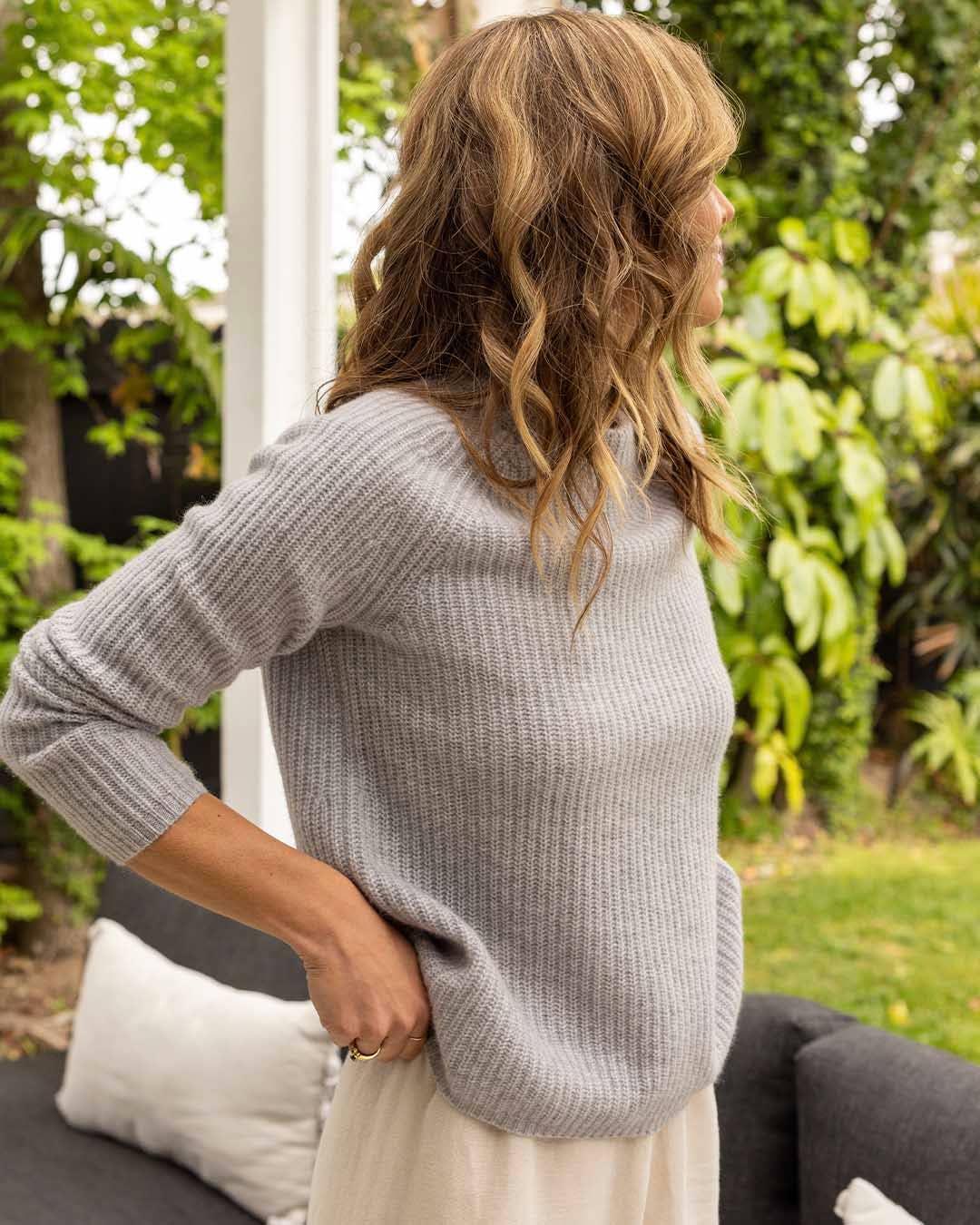 Cashmere Fisherman Crew