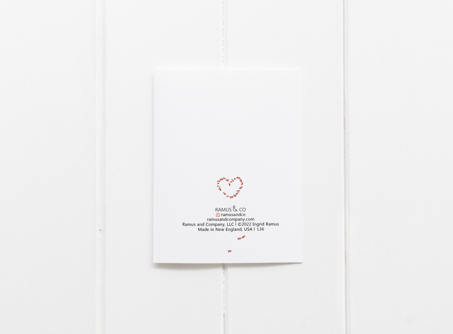 Whales in Love Greeting Card