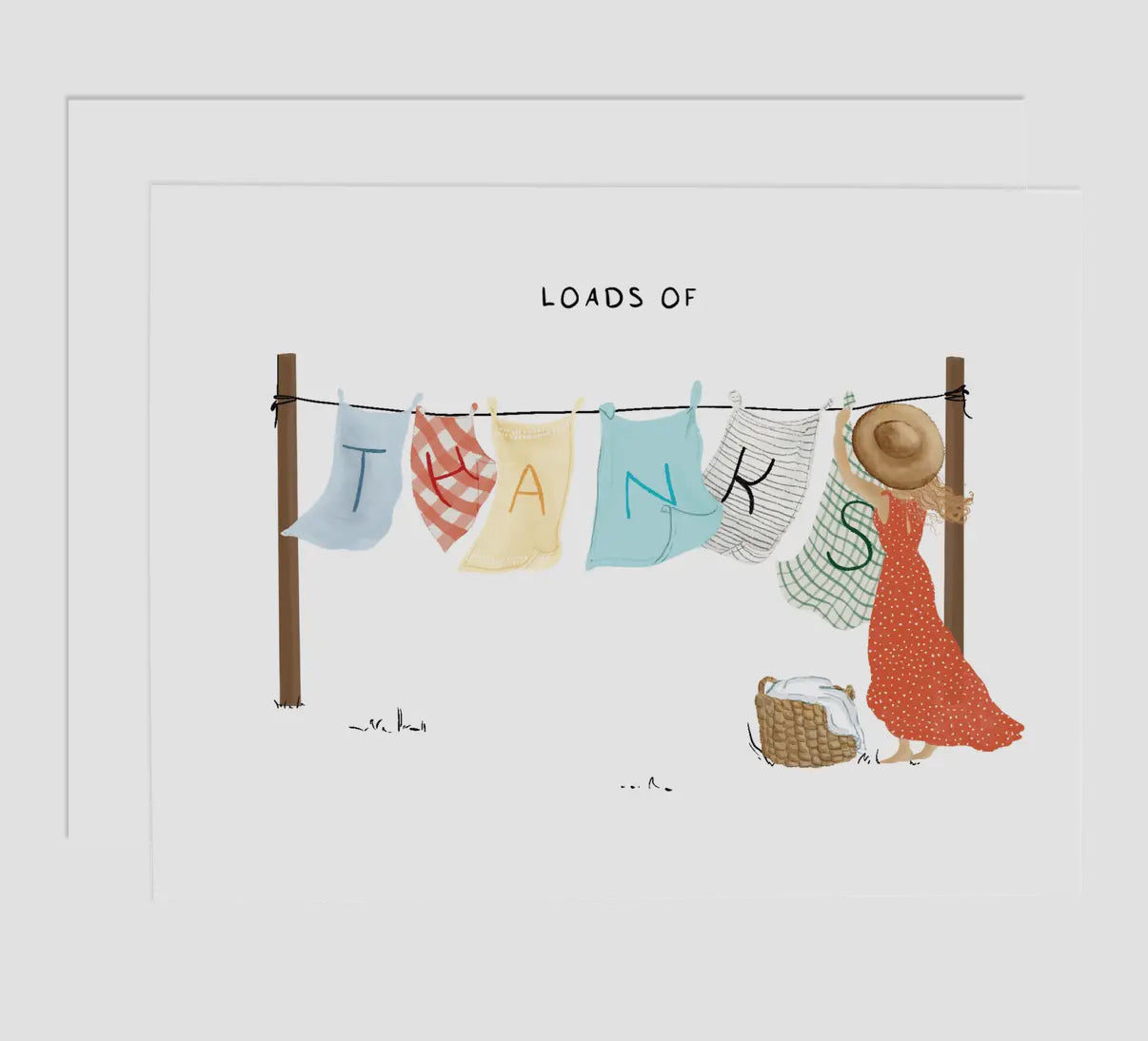 Loads of Thanks Greeting Card
