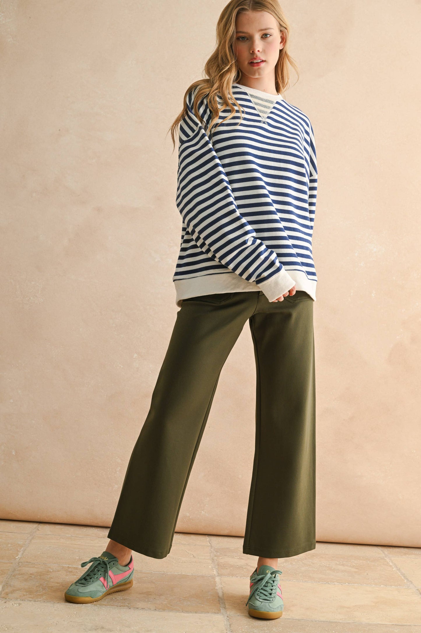 MMP1745 2 POCKETS PONTE PANTS
