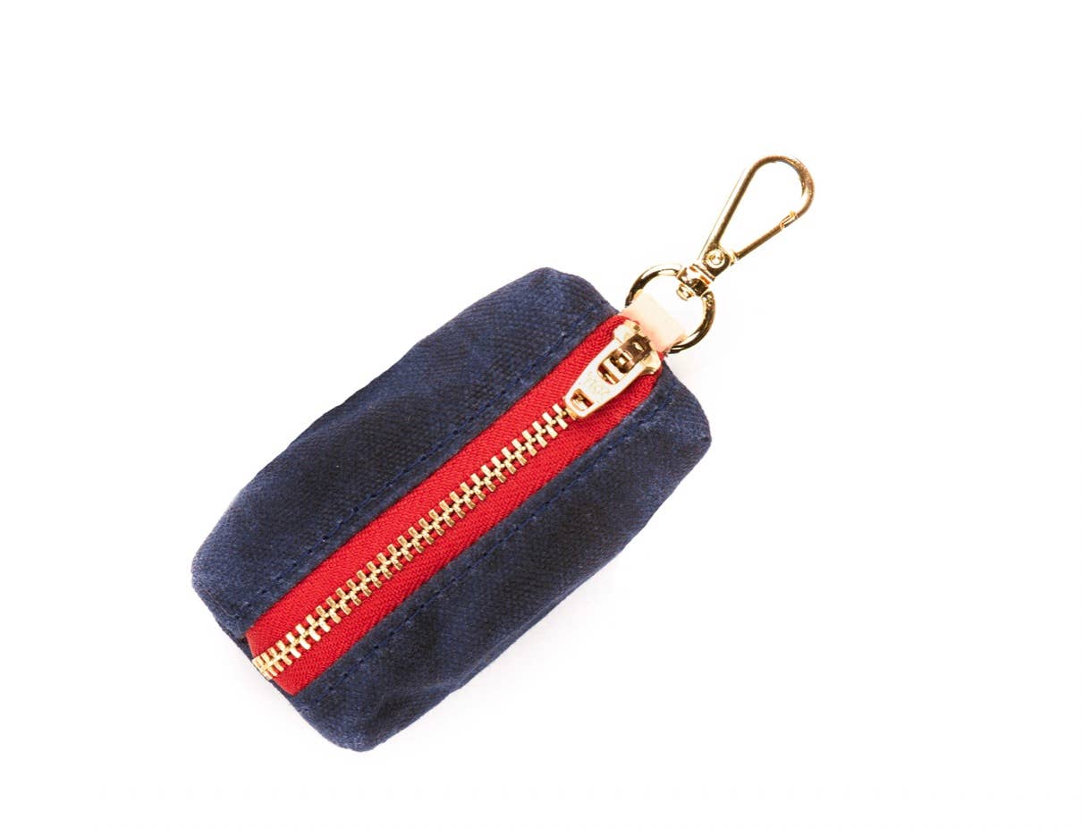 Ocean Waxed Canvas Waste Bag Dispenser (choice of zipper)