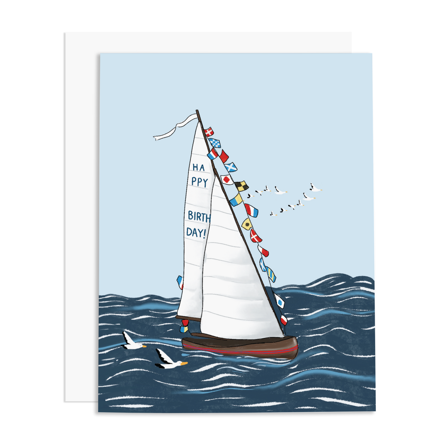 Happy Birthday Sailboat
