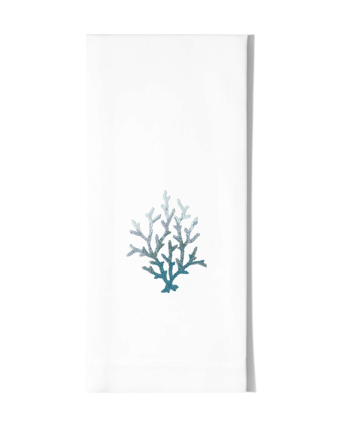 Coral Knot Blue  Kitchen Towel