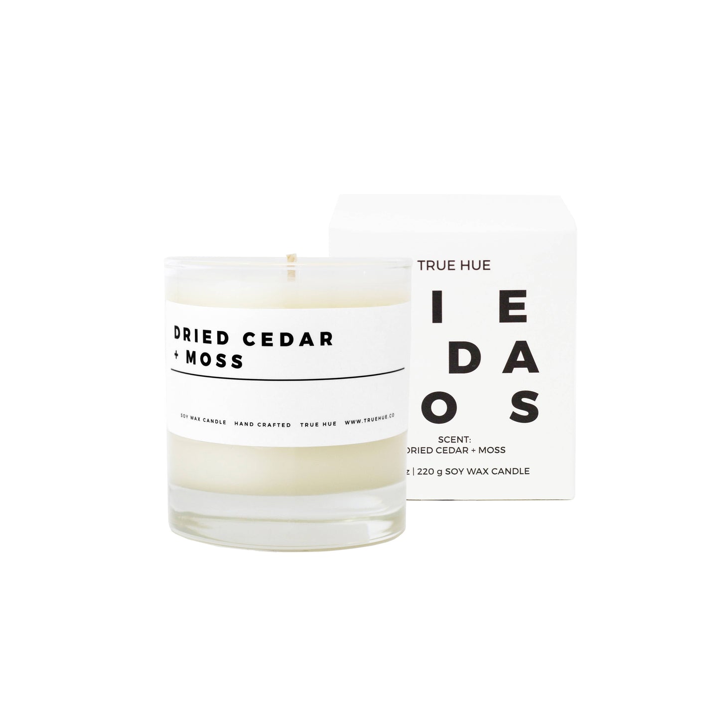 Dried Cedar + Moss Candle