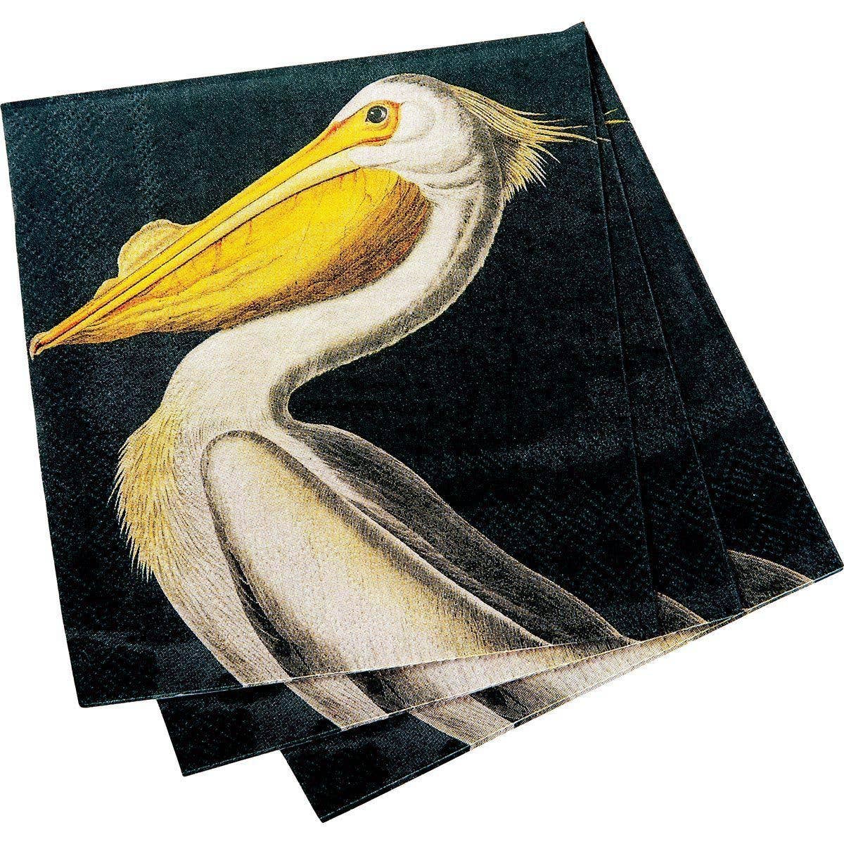 White Pelican Cocktail Napkin