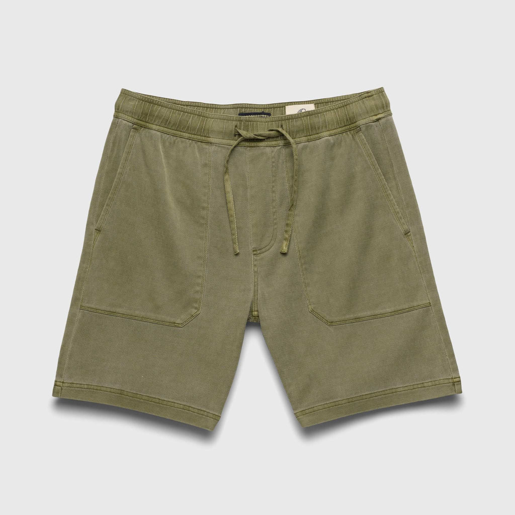 Tyler Tencel Utility Short - Lichen Green