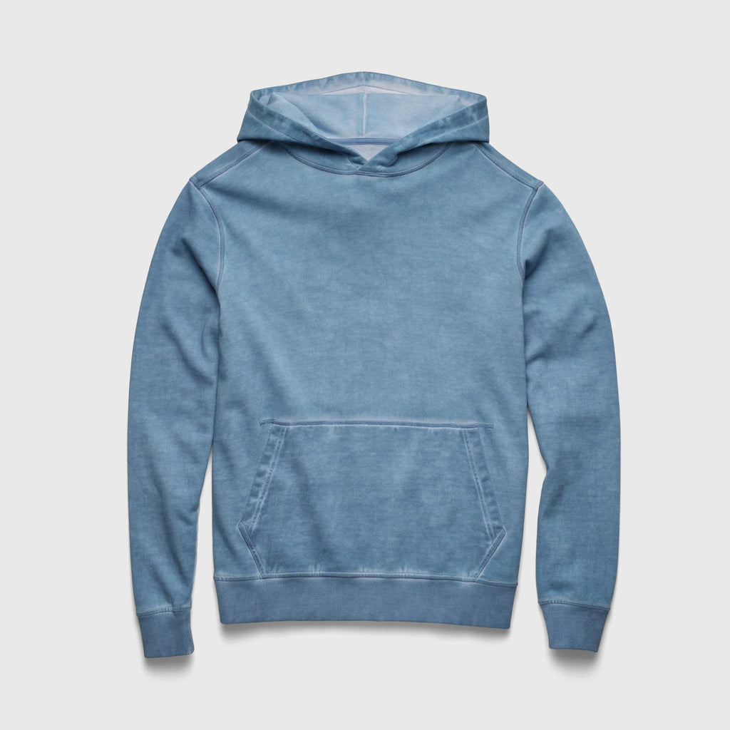 Surf Graphic Vintage Hoodie - Forever Blue