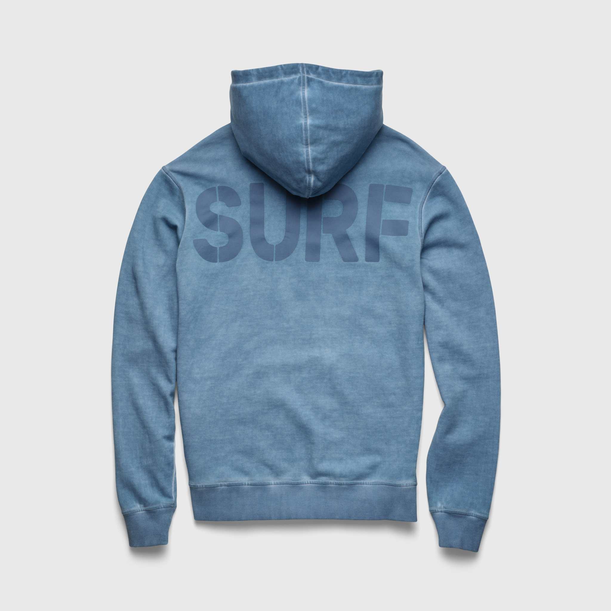 Surf Graphic Vintage Hoodie - Forever Blue