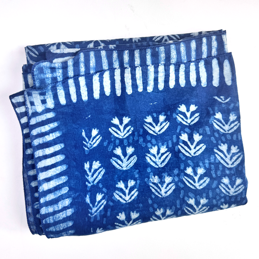 Skye Indigo Scarf