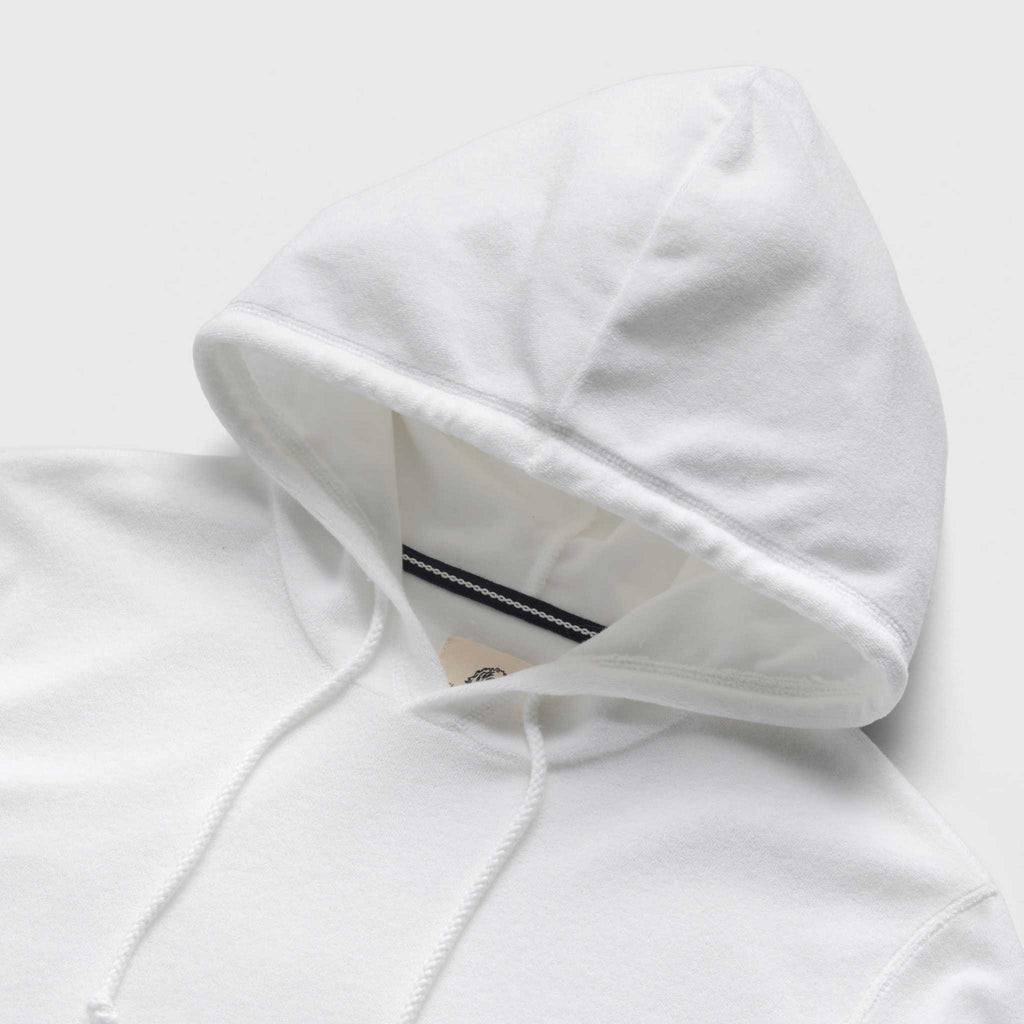 Dave Saltwater Terry Hoodie - White