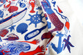 Mermaid Fantasy Screen Printed Tea Towel