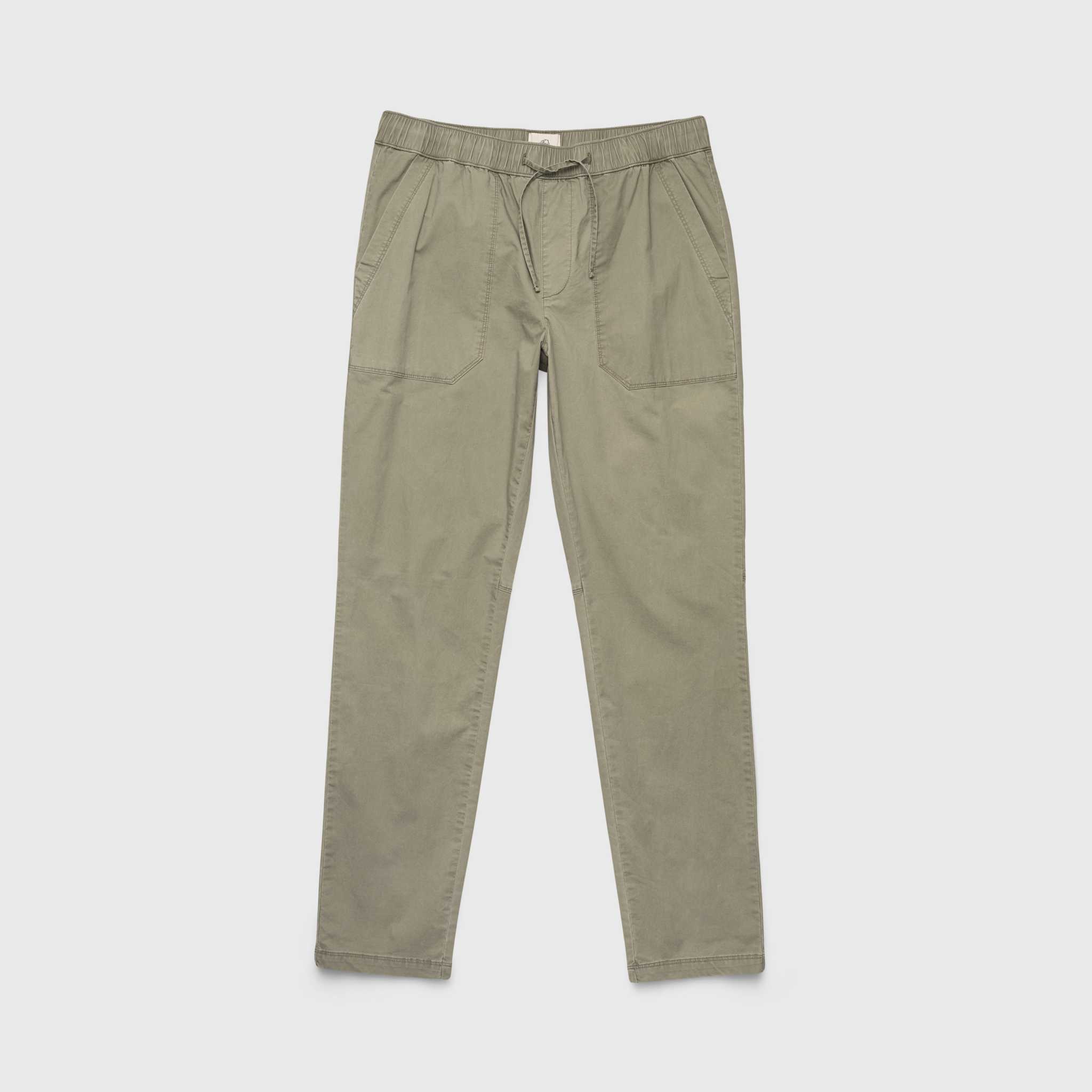 Tyler Washed Poplin Pant - Lichen Green