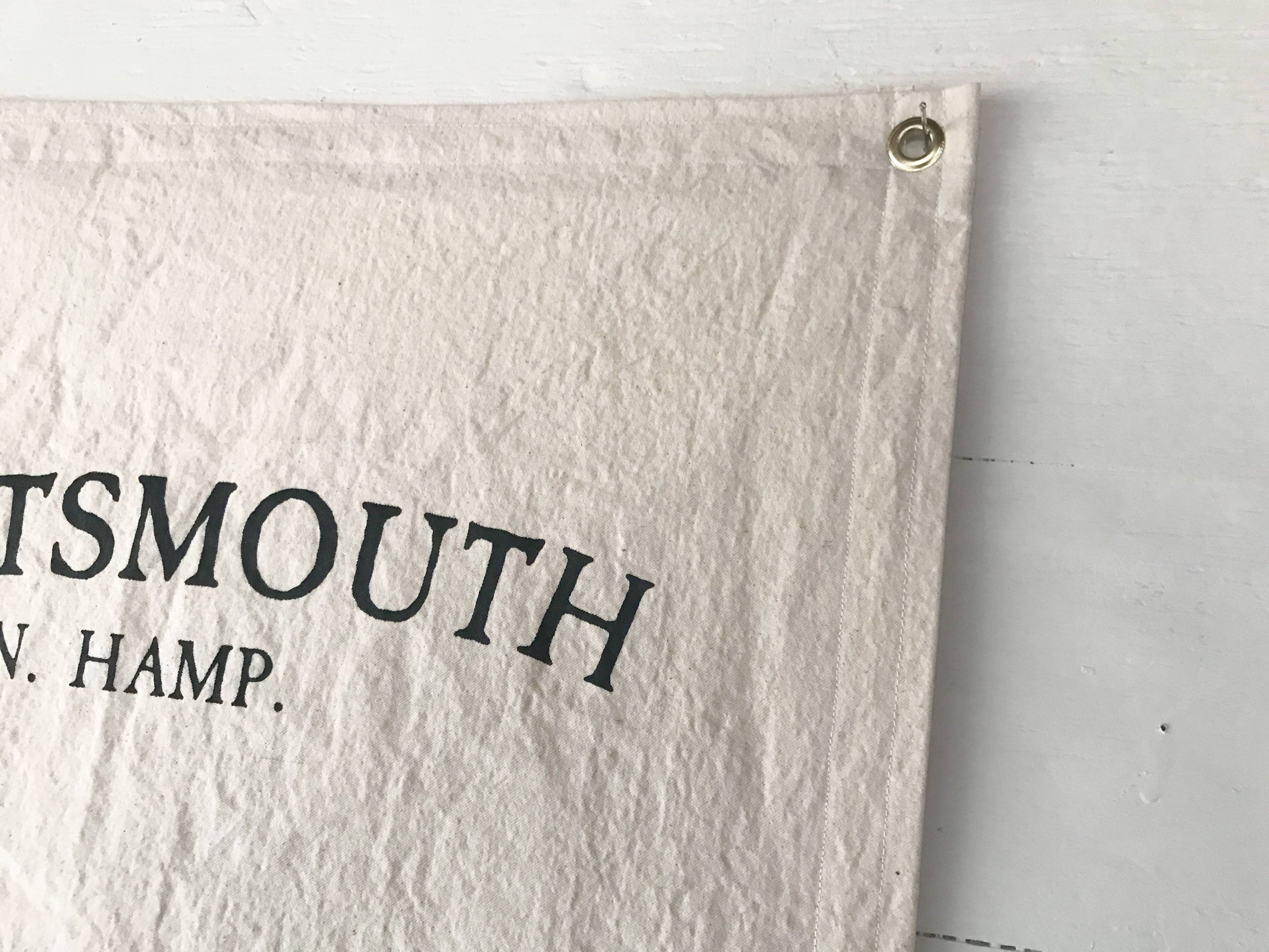Mystic Canvas Banner Flag with grommets