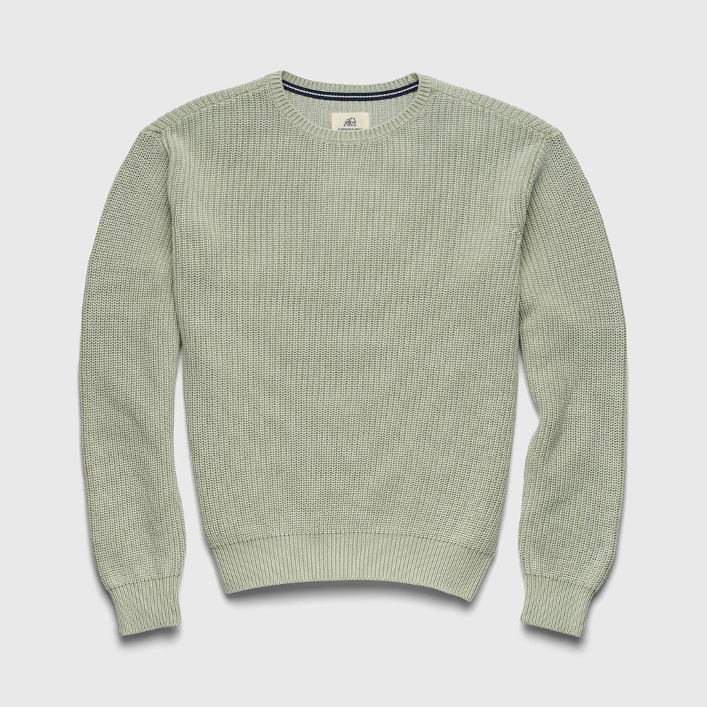 Eddie Salty Stitch Knit Sweater - Spring Green