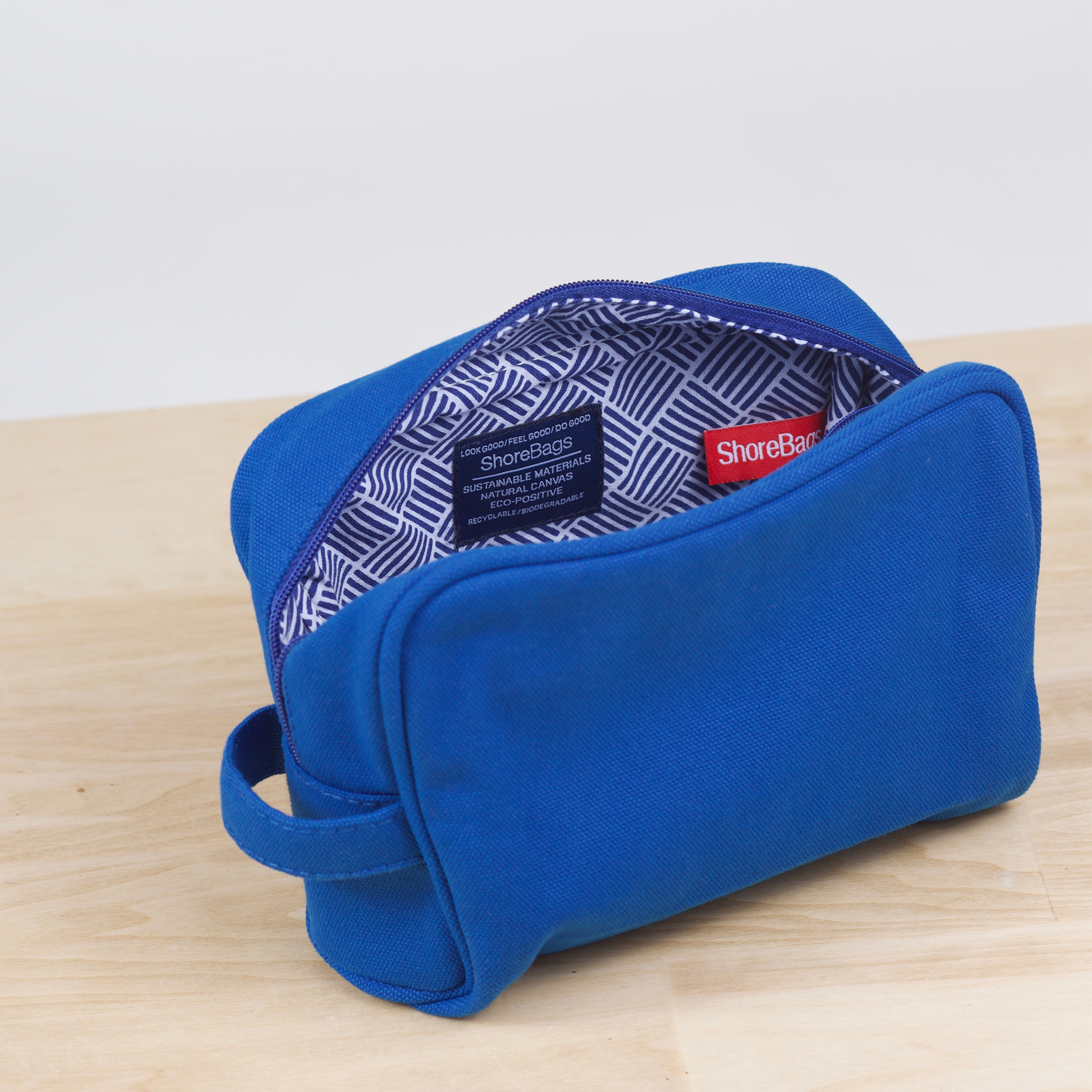 Accessories Travel Make Up Canvas Lined Pouch Customizable