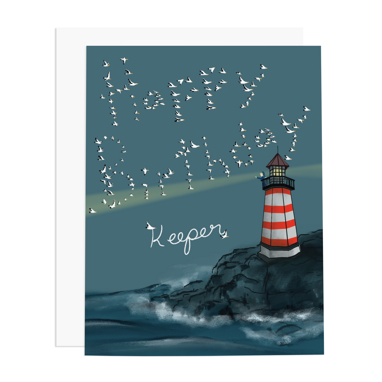 Happy Birthday Keeper Greeting Card