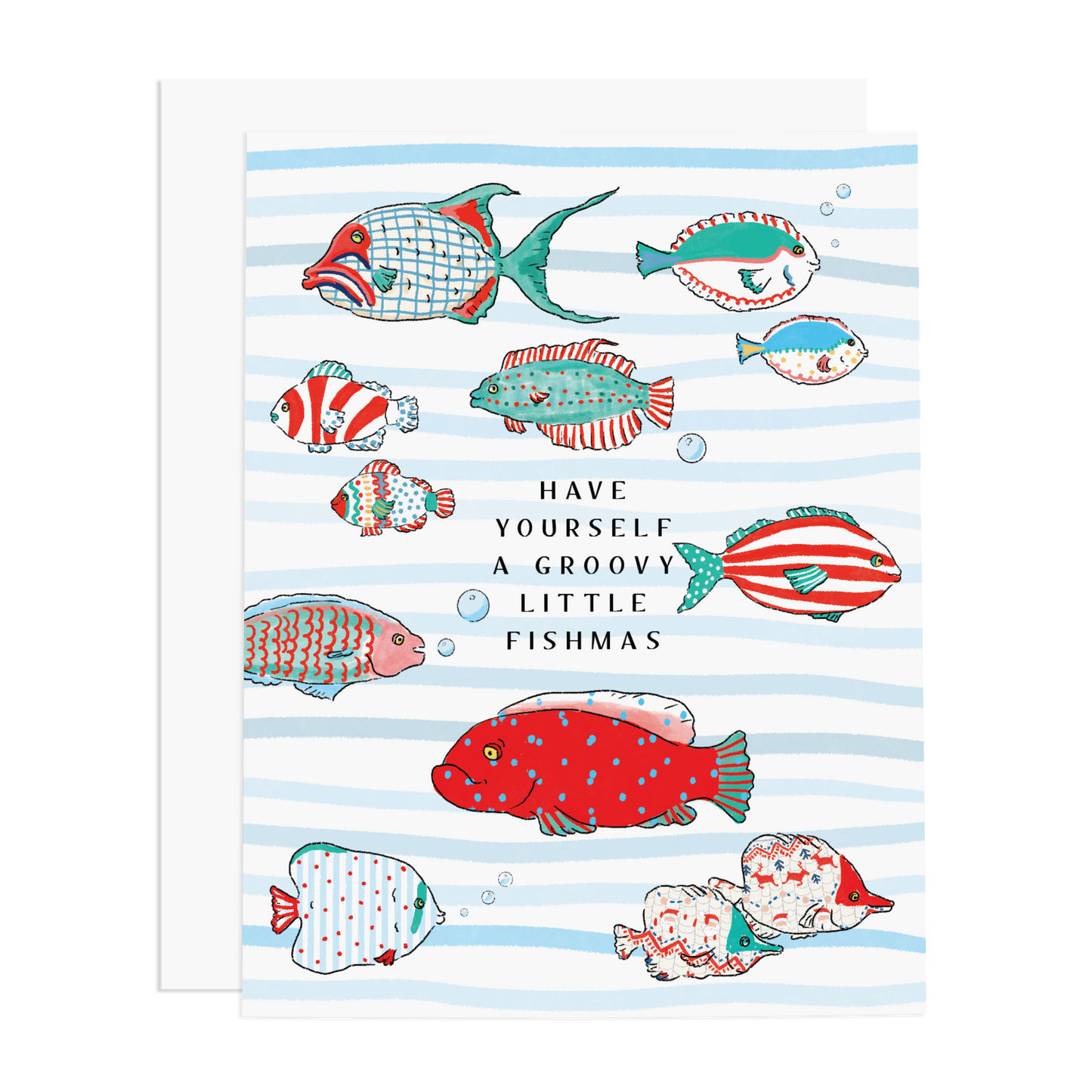 Fishmas Greeting Card