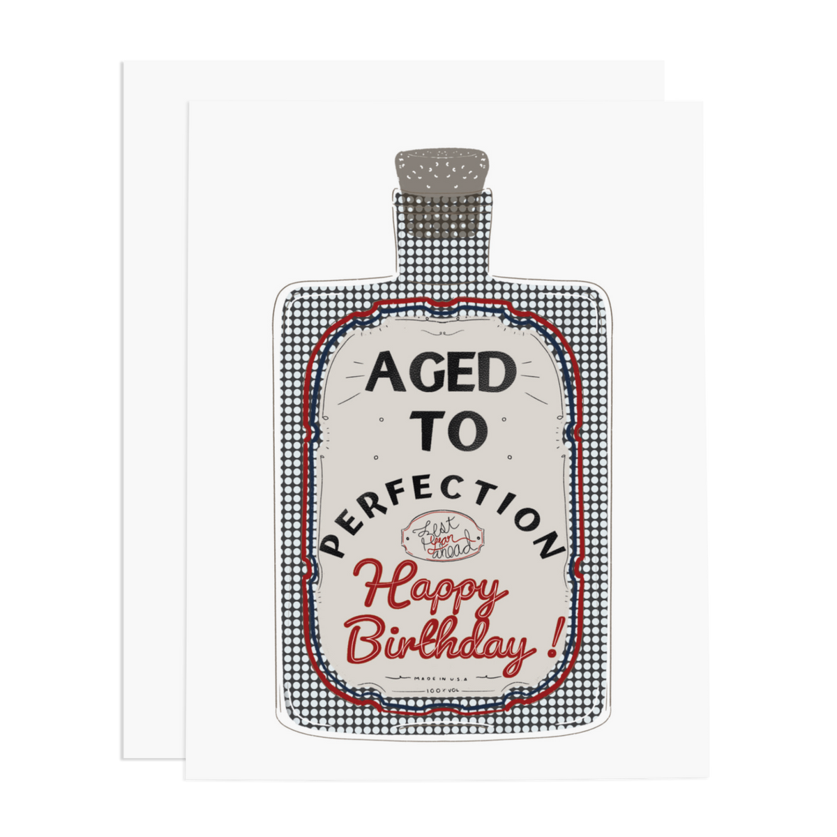 Aged to Perfection Greeting Card