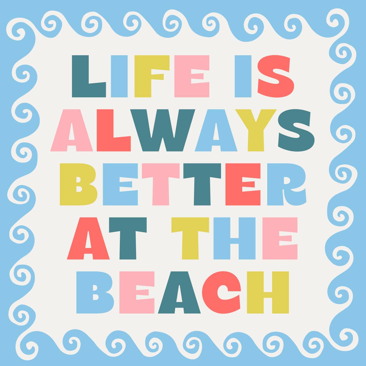 Funny Cocktail Napkins | Better At The Beach