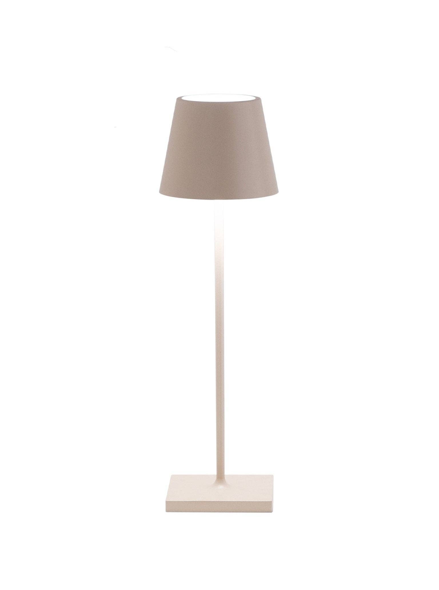 Poldina Pro Cordless Lamp: Glossy Chrome