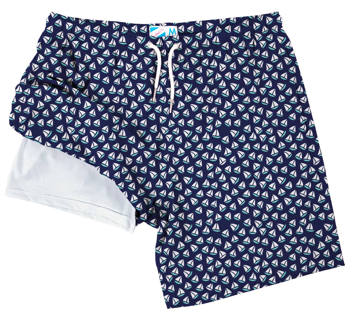 Navy Boat - 7 Inch with Liner