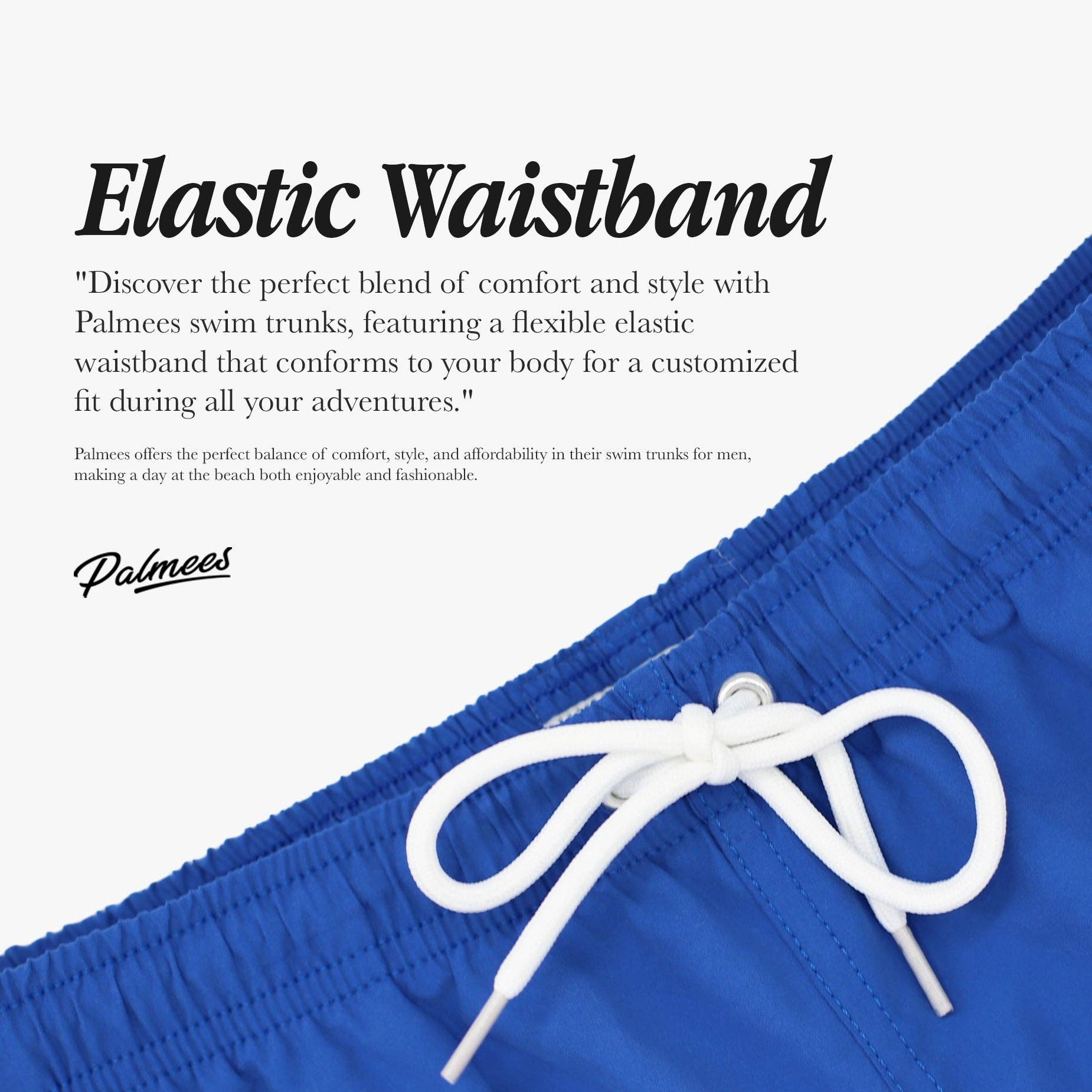 Blue Swim Short: Blue / 3XL (38-40)