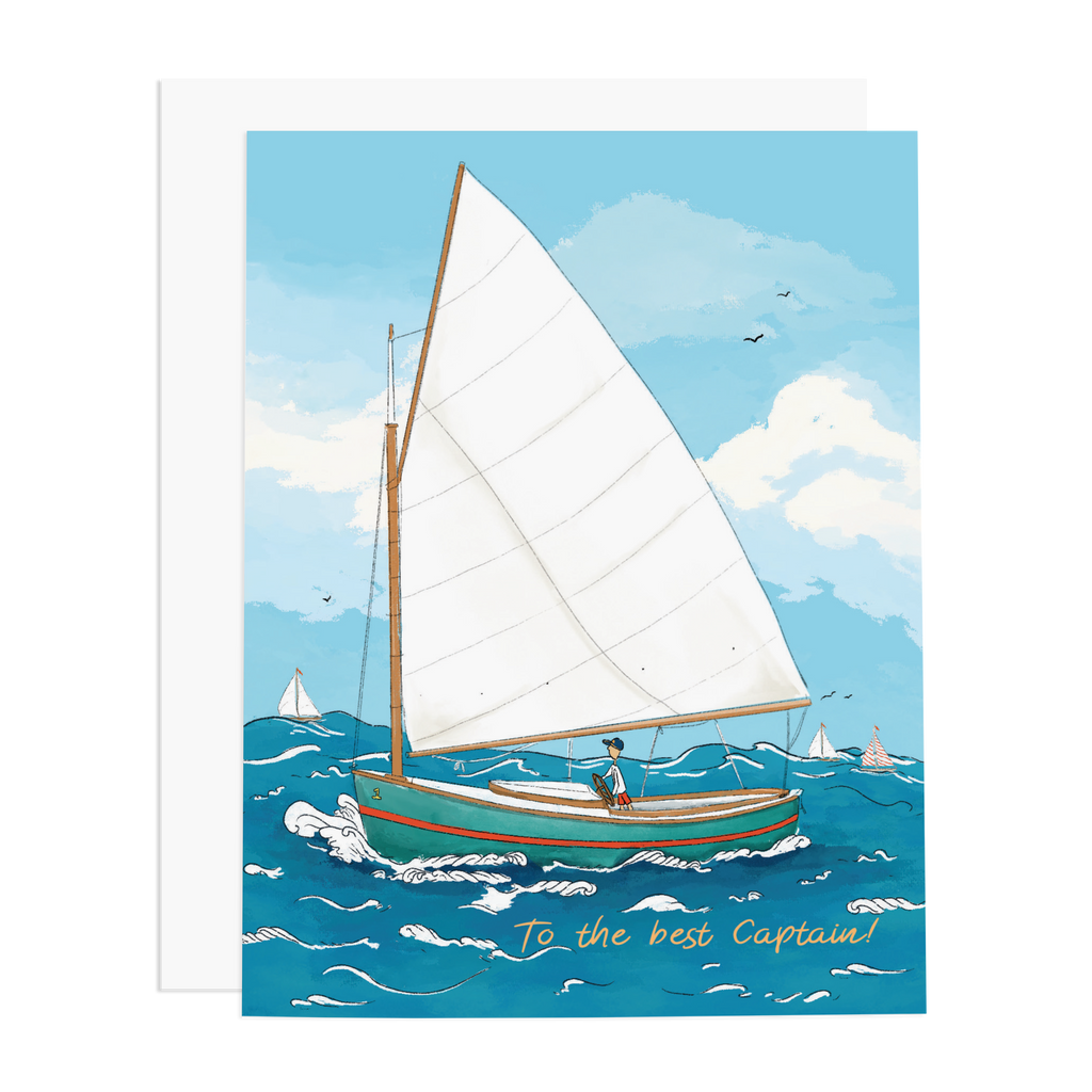 To The Best Captain Greeting Card