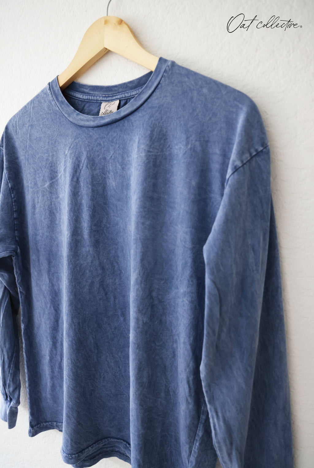 EAST COAST Mineral Washed Long Sleeve Graphic