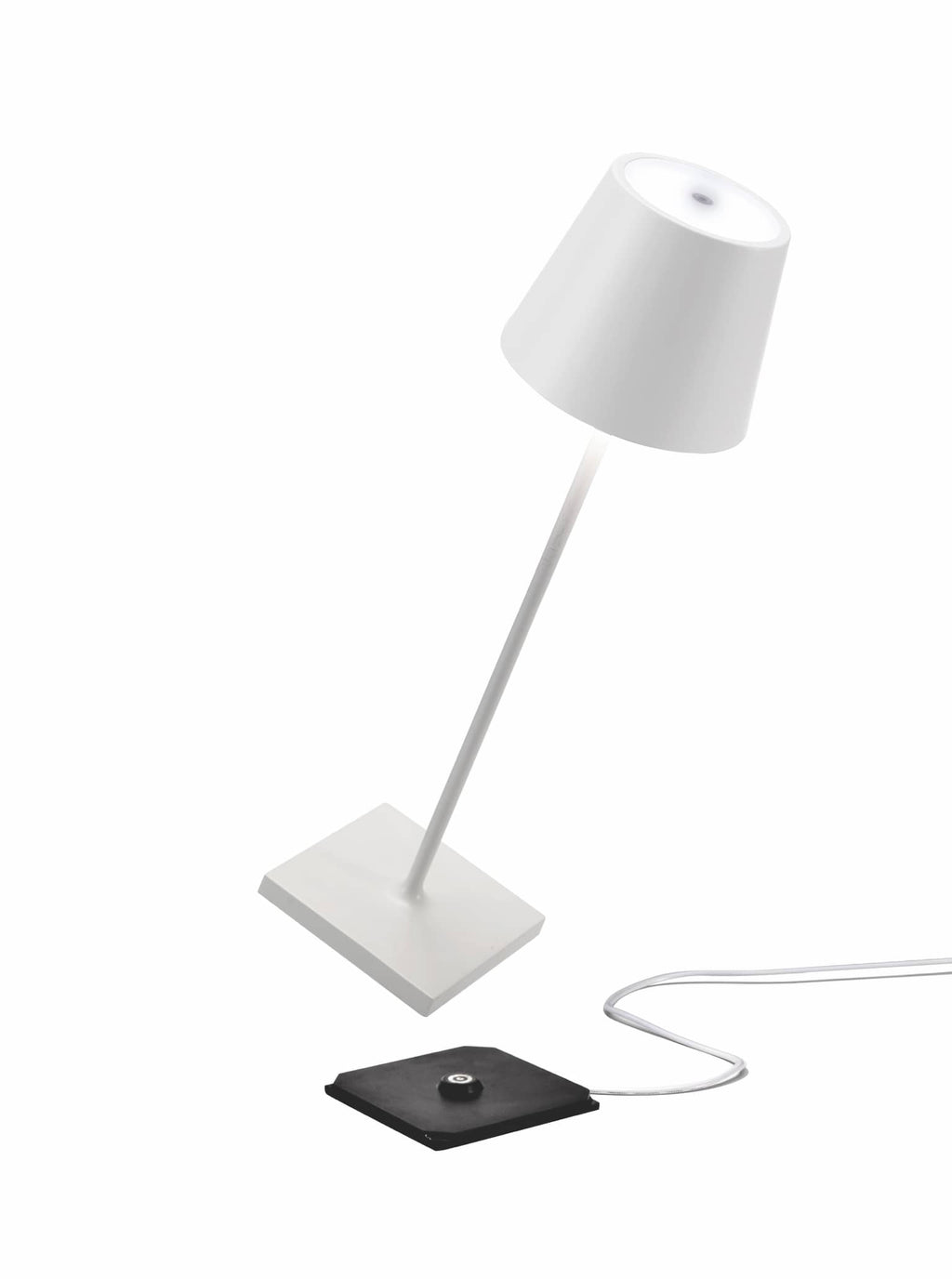 Poldina Pro Cordless Lamp: Glossy Chrome