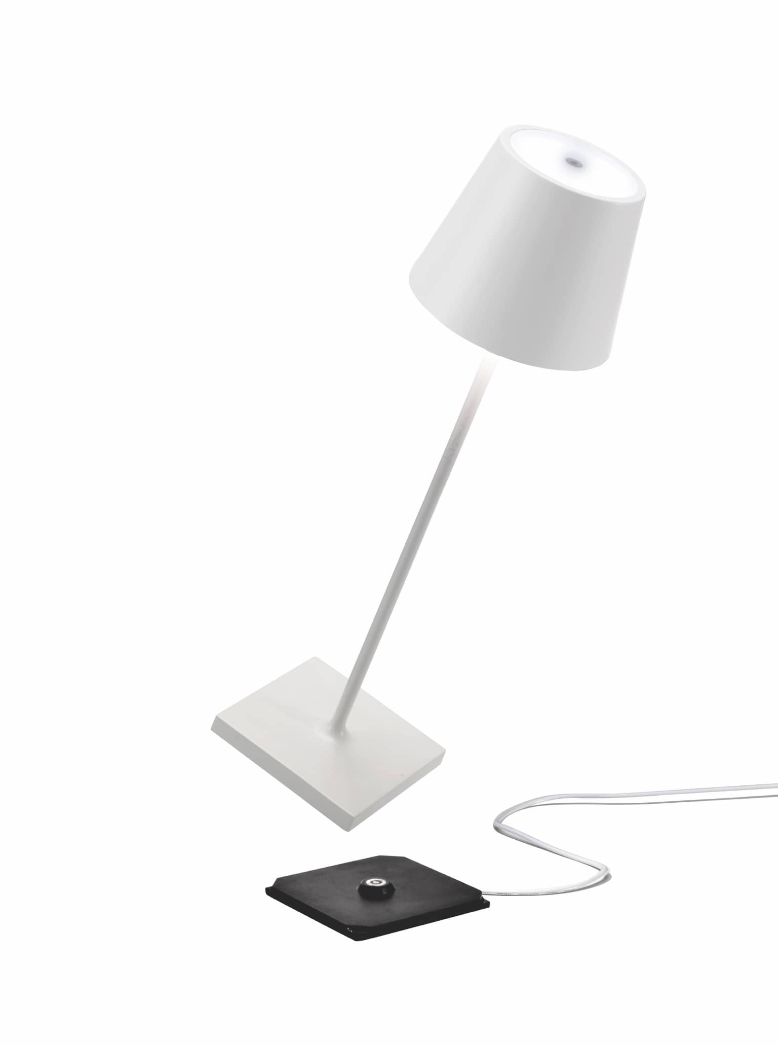 Poldina Pro Cordless Lamp: Glossy Chrome