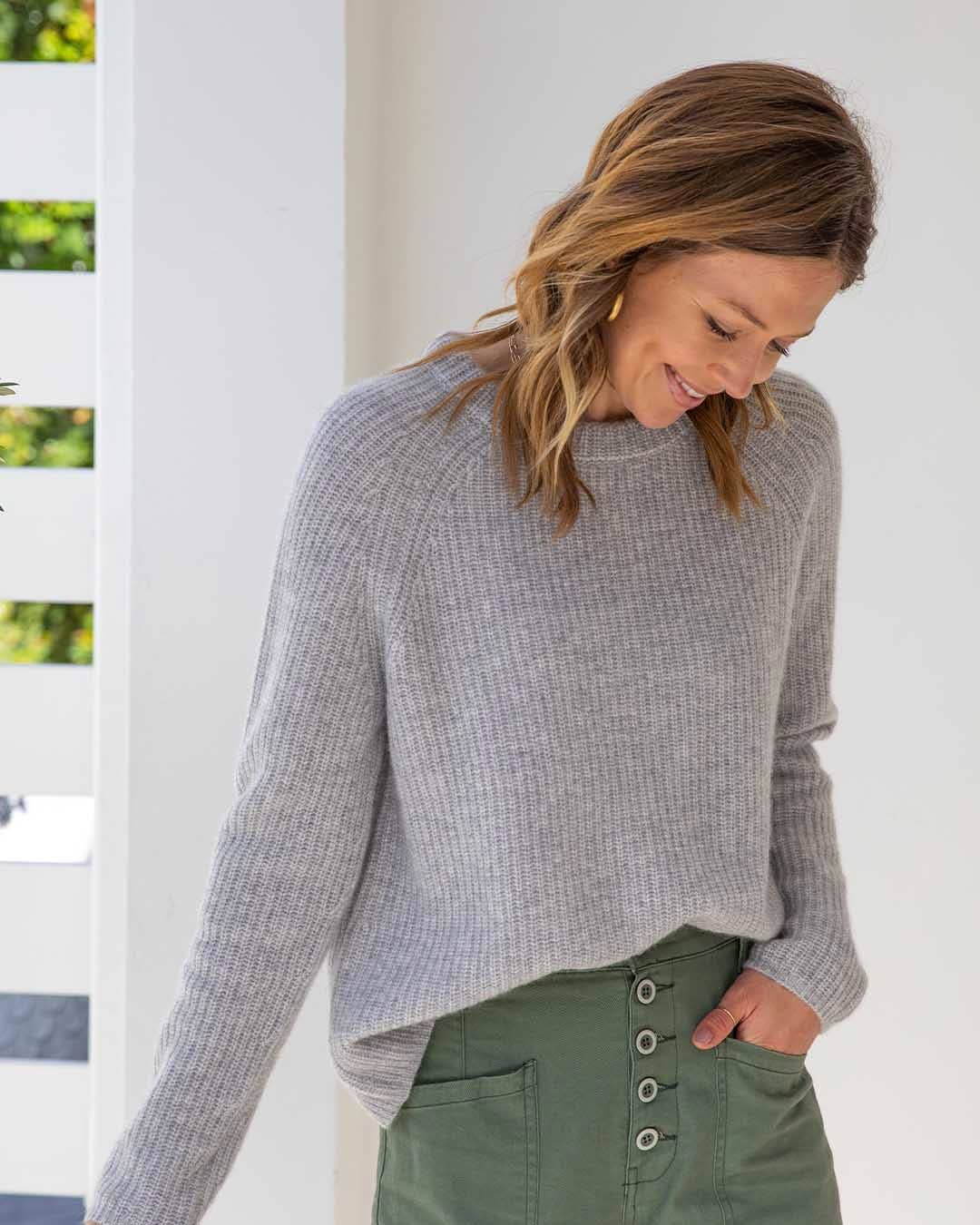 Cashmere Fisherman Crew