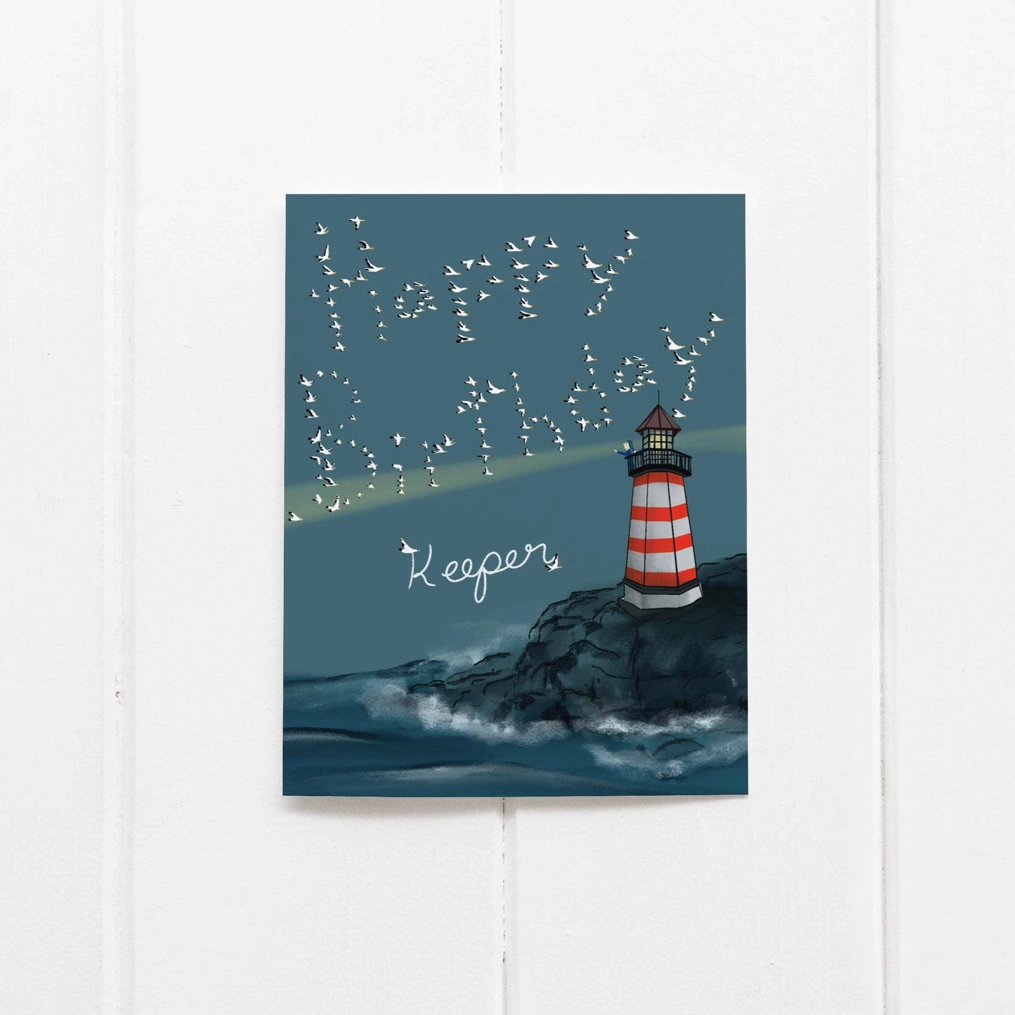 Happy Birthday Keeper Greeting Card