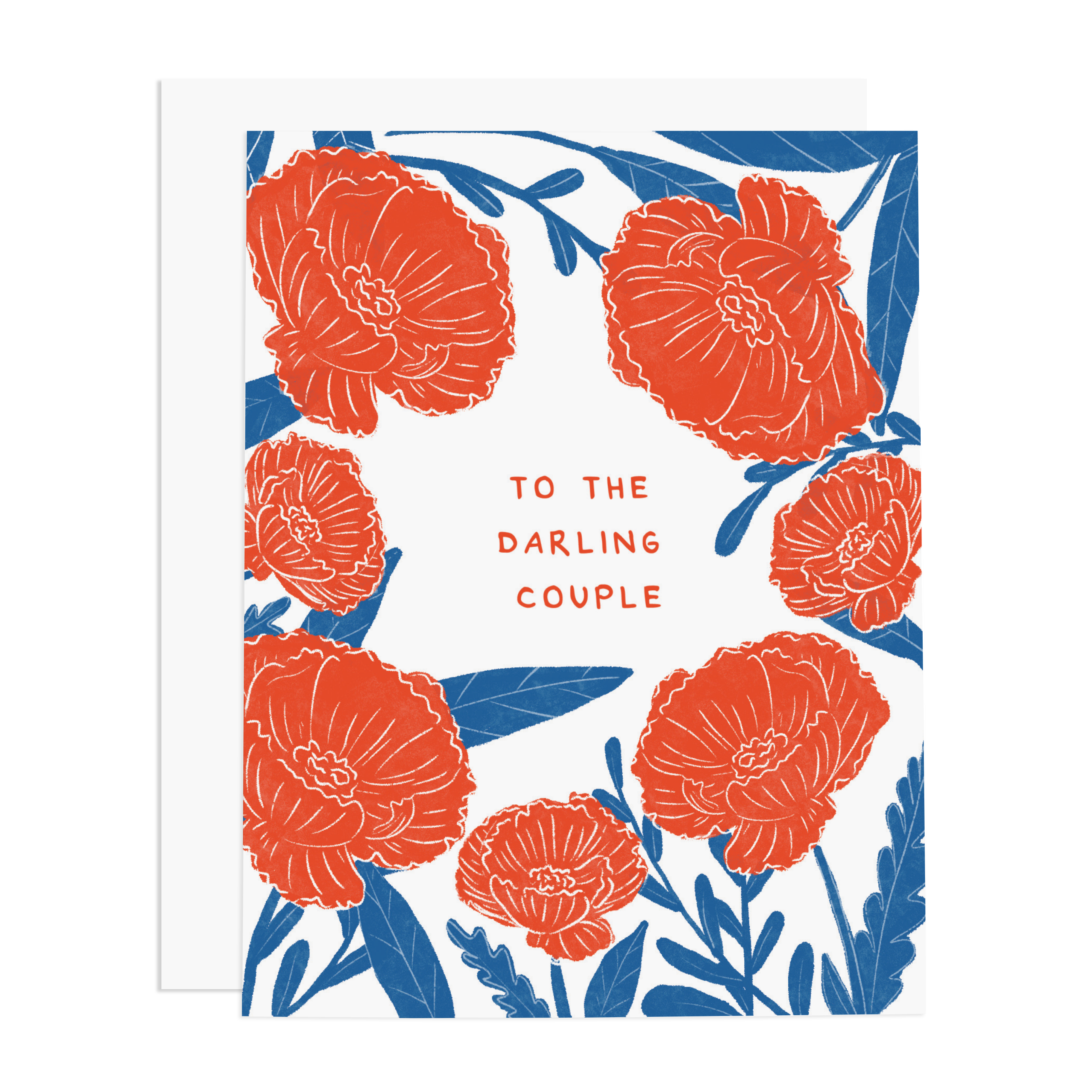 To The Darling Couple Greeting Card