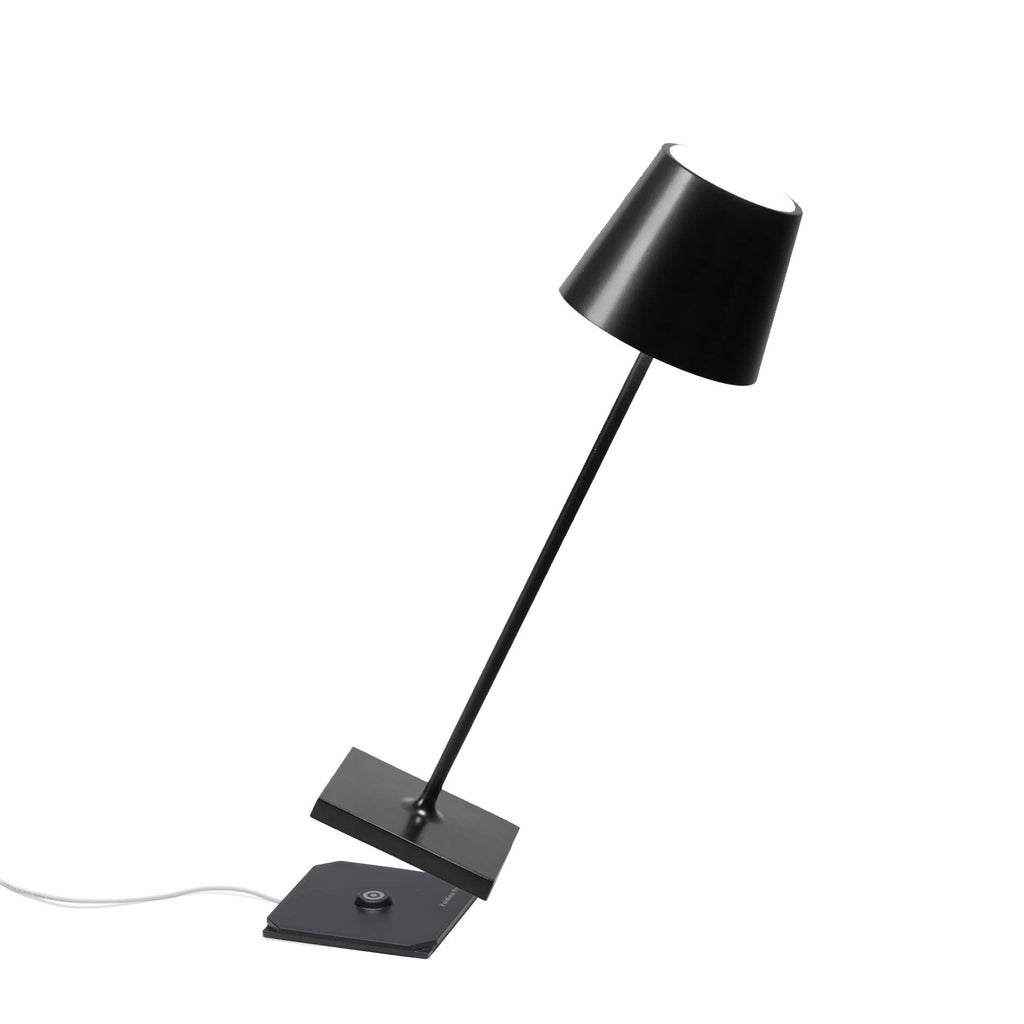 Poldina Pro Cordless Lamp: Glossy Chrome