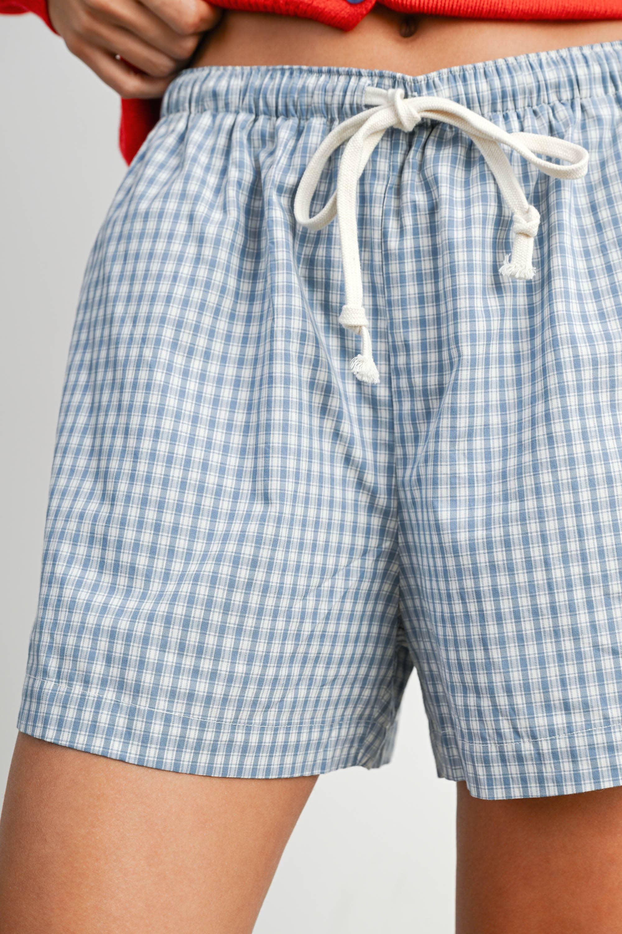 Tie-Front High-Waisted Shorts - BMP7853