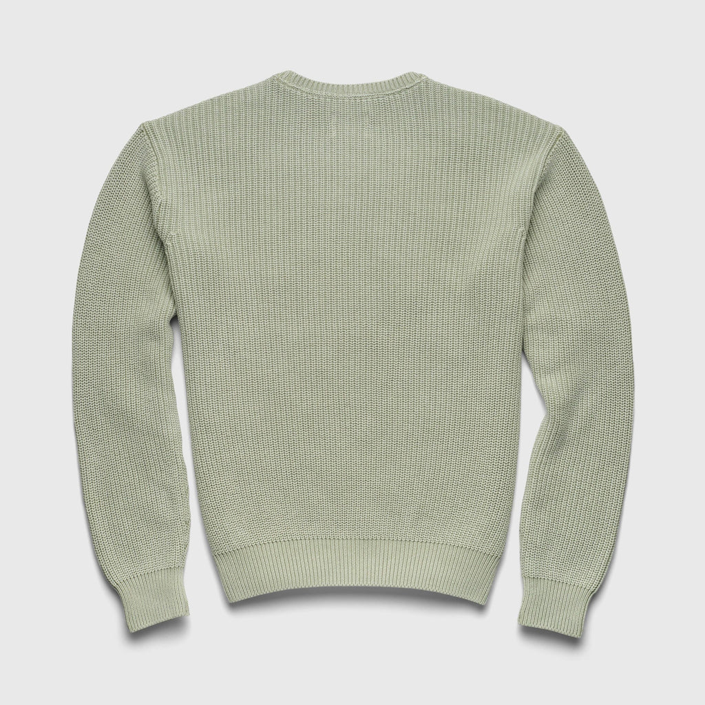 Eddie Salty Stitch Knit Sweater - Spring Green