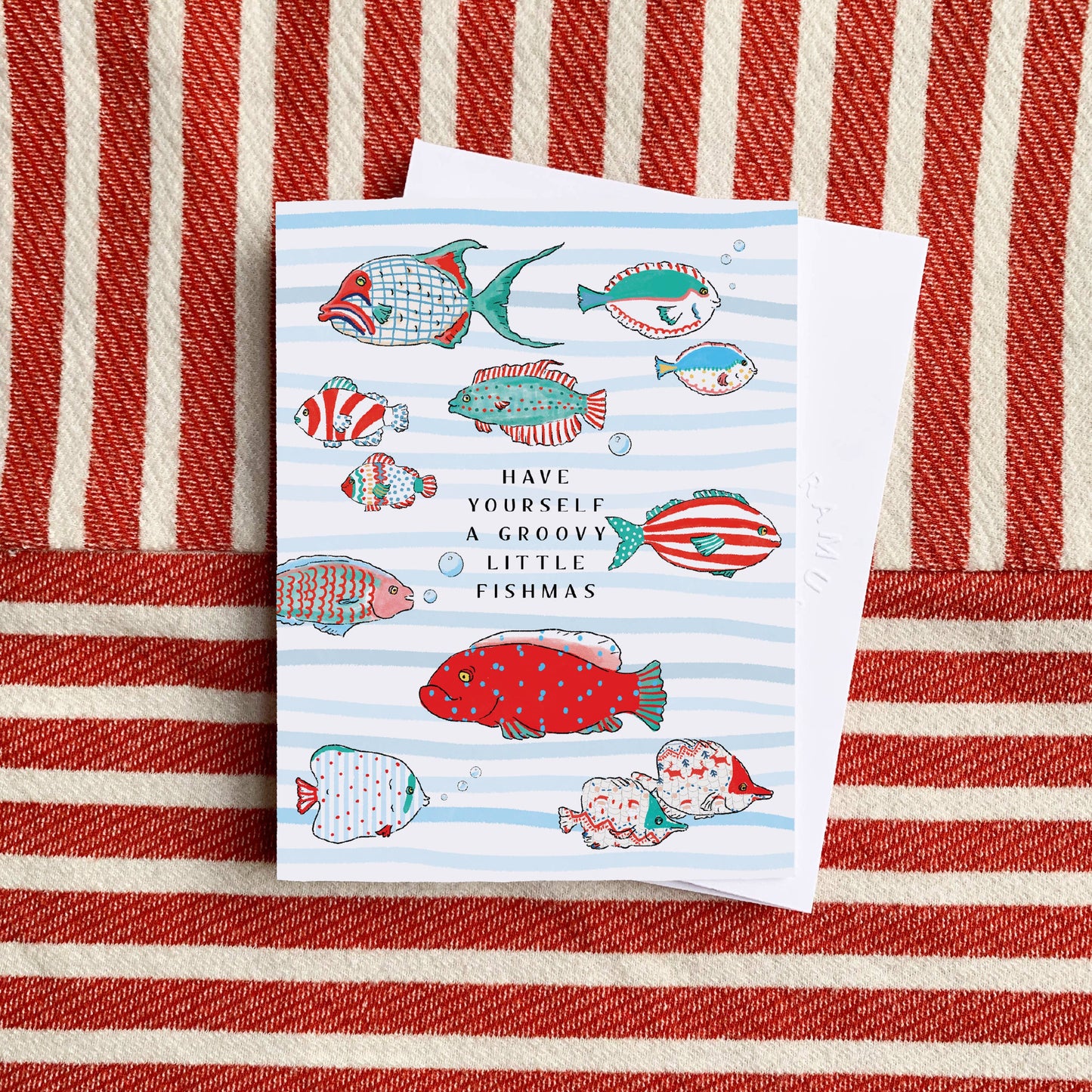 Fishmas Greeting Card
