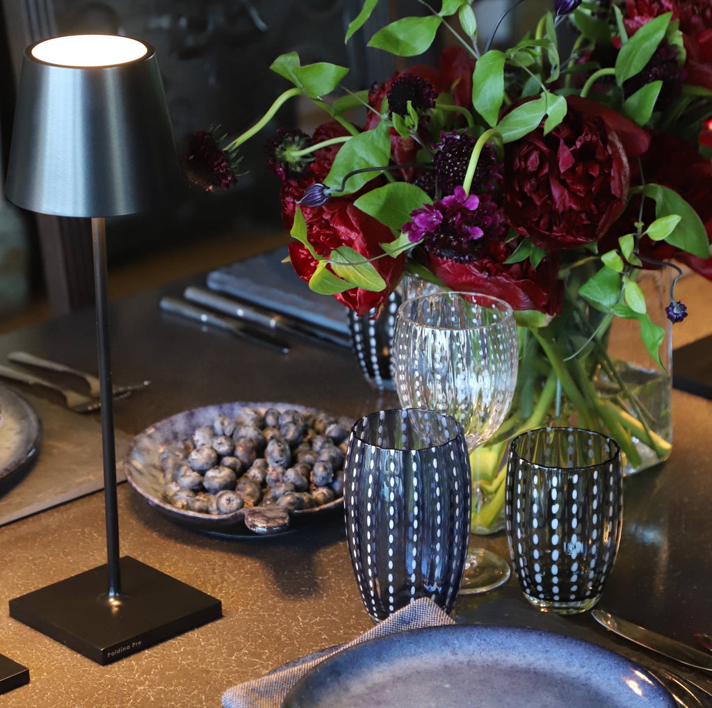 Poldina Pro Cordless Lamp: Glossy Chrome