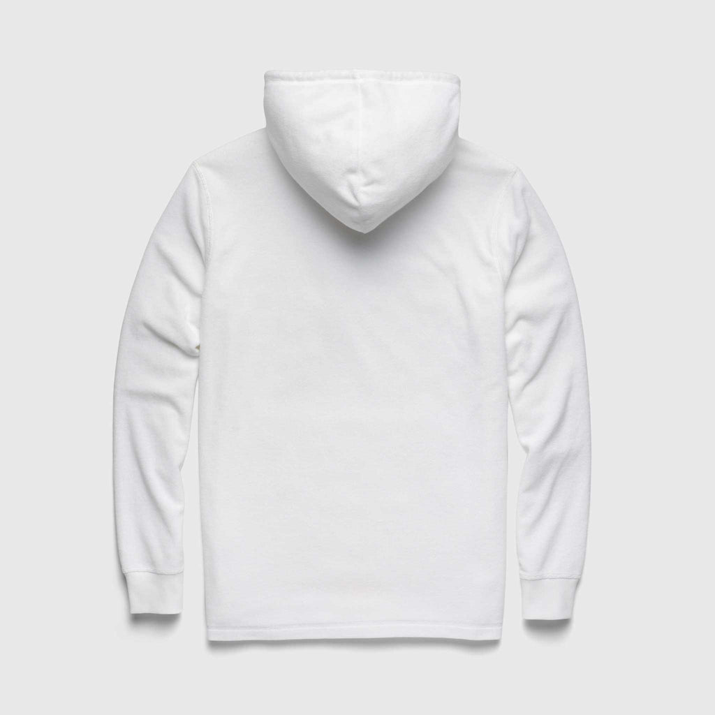 Dave Saltwater Terry Hoodie - White