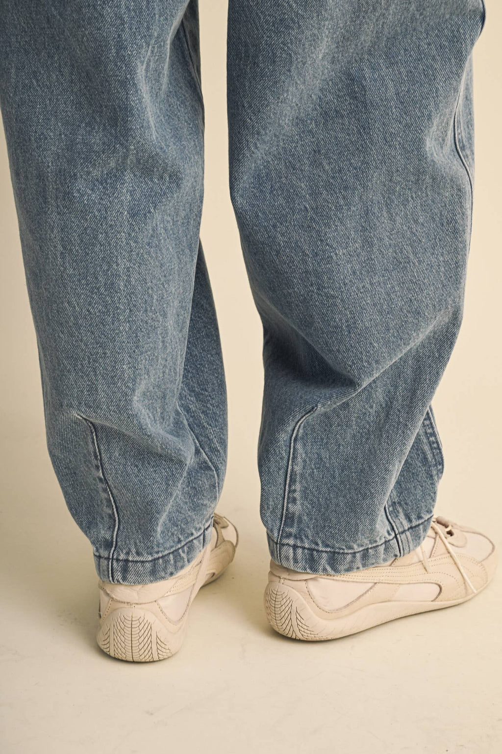 DENIM UTILITY BARREL PANTS MP5196