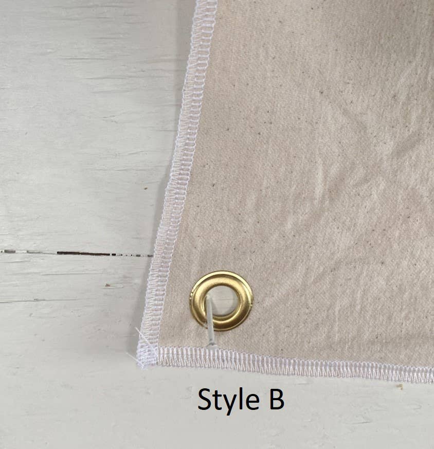 Mystic Canvas Banner Flag with grommets