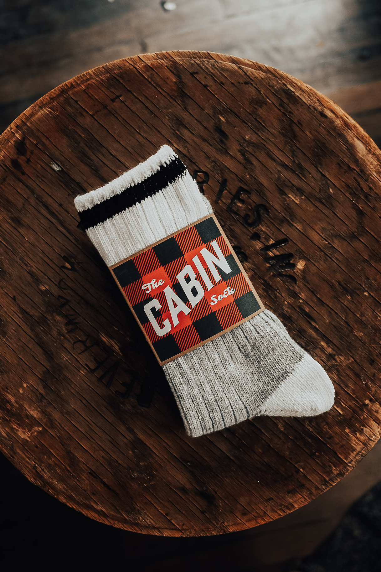 The Upcycled Wool Cabin Sock