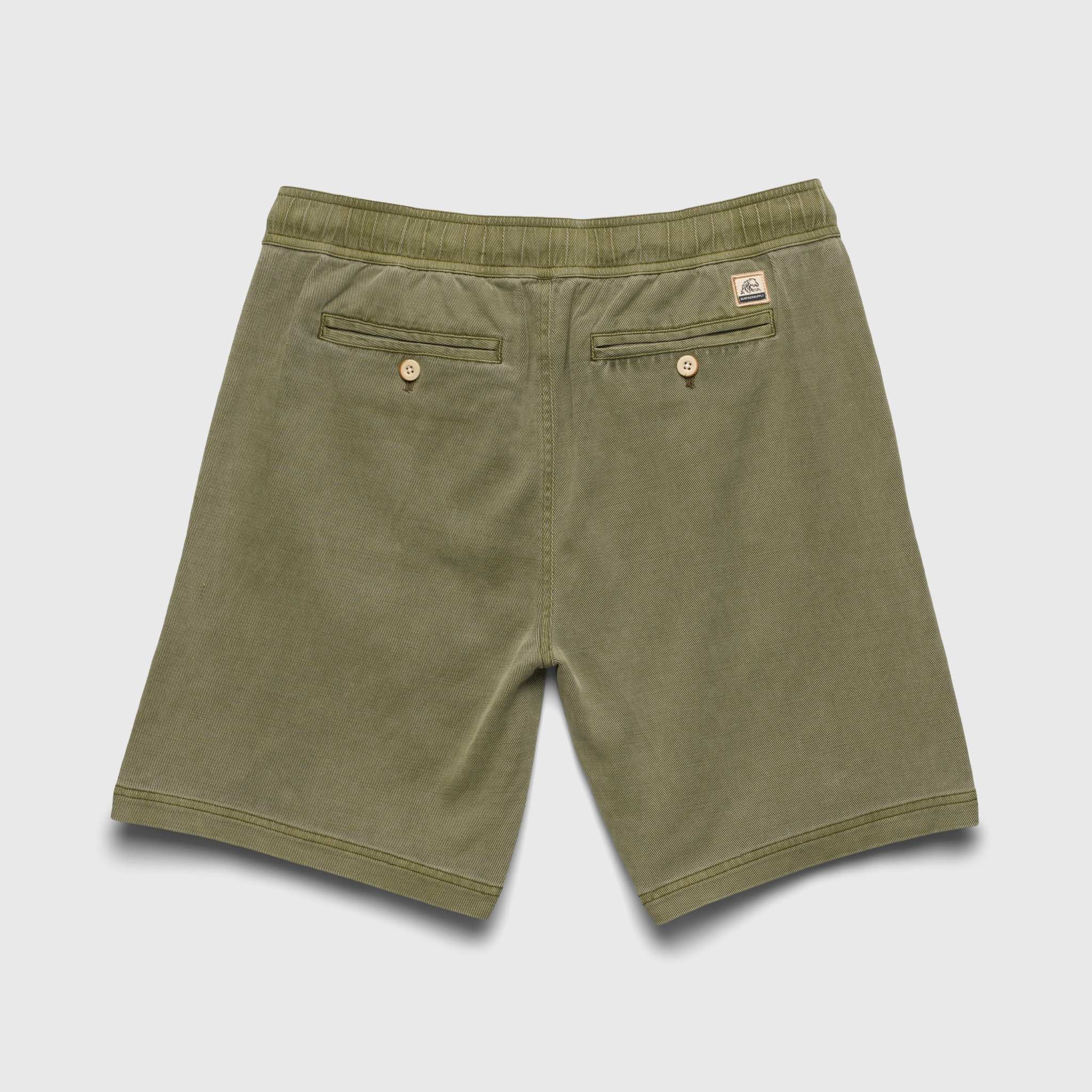 Tyler Tencel Utility Short - Lichen Green