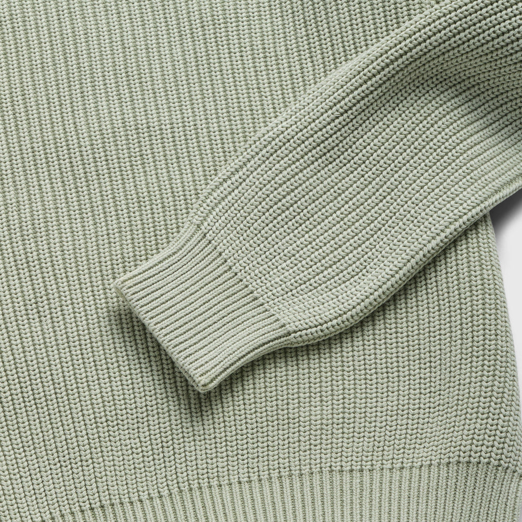 Eddie Salty Stitch Knit Sweater - Spring Green